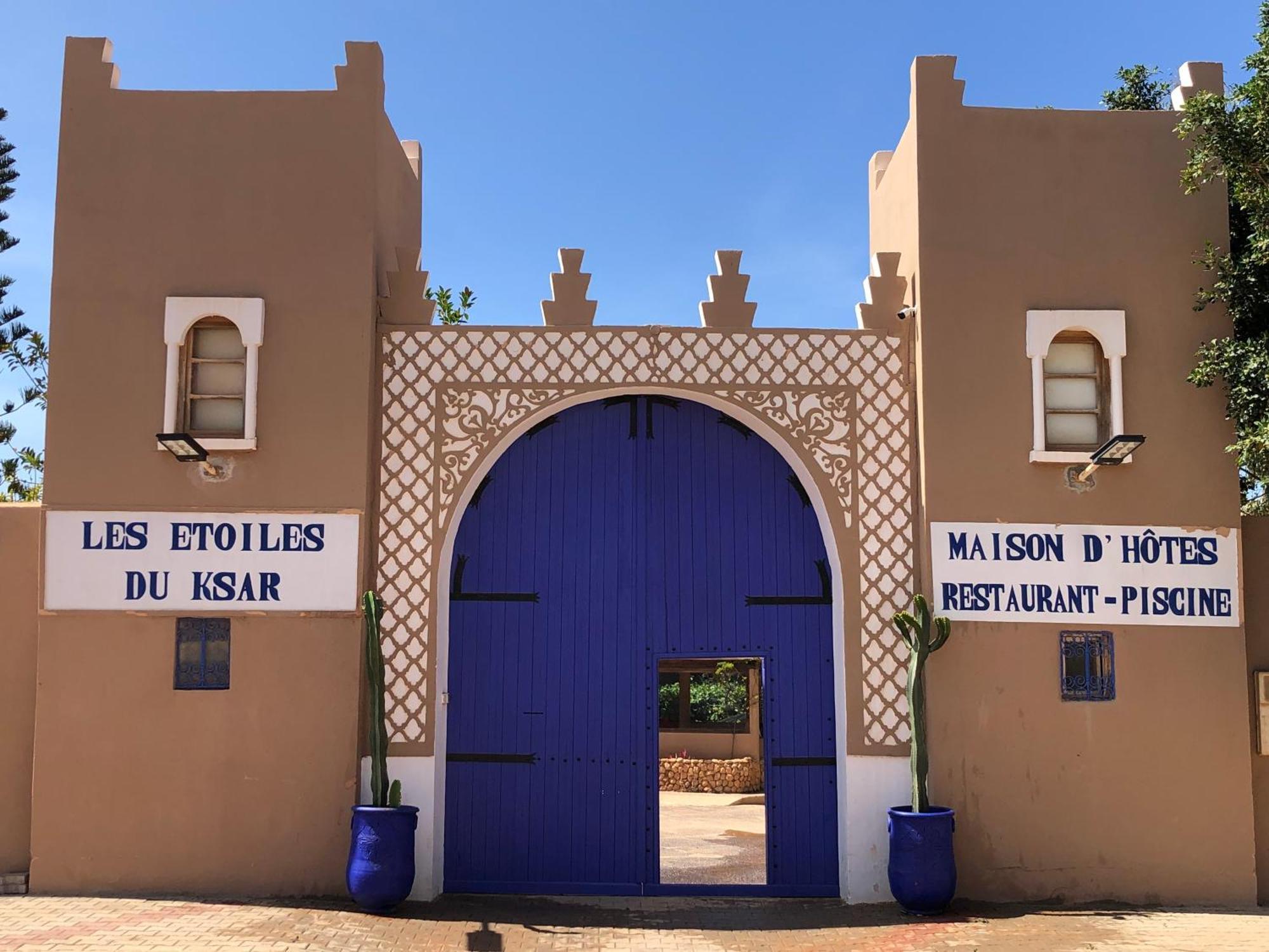 Les Etoiles Du Ksar Hotel Mirleft Bagian luar foto