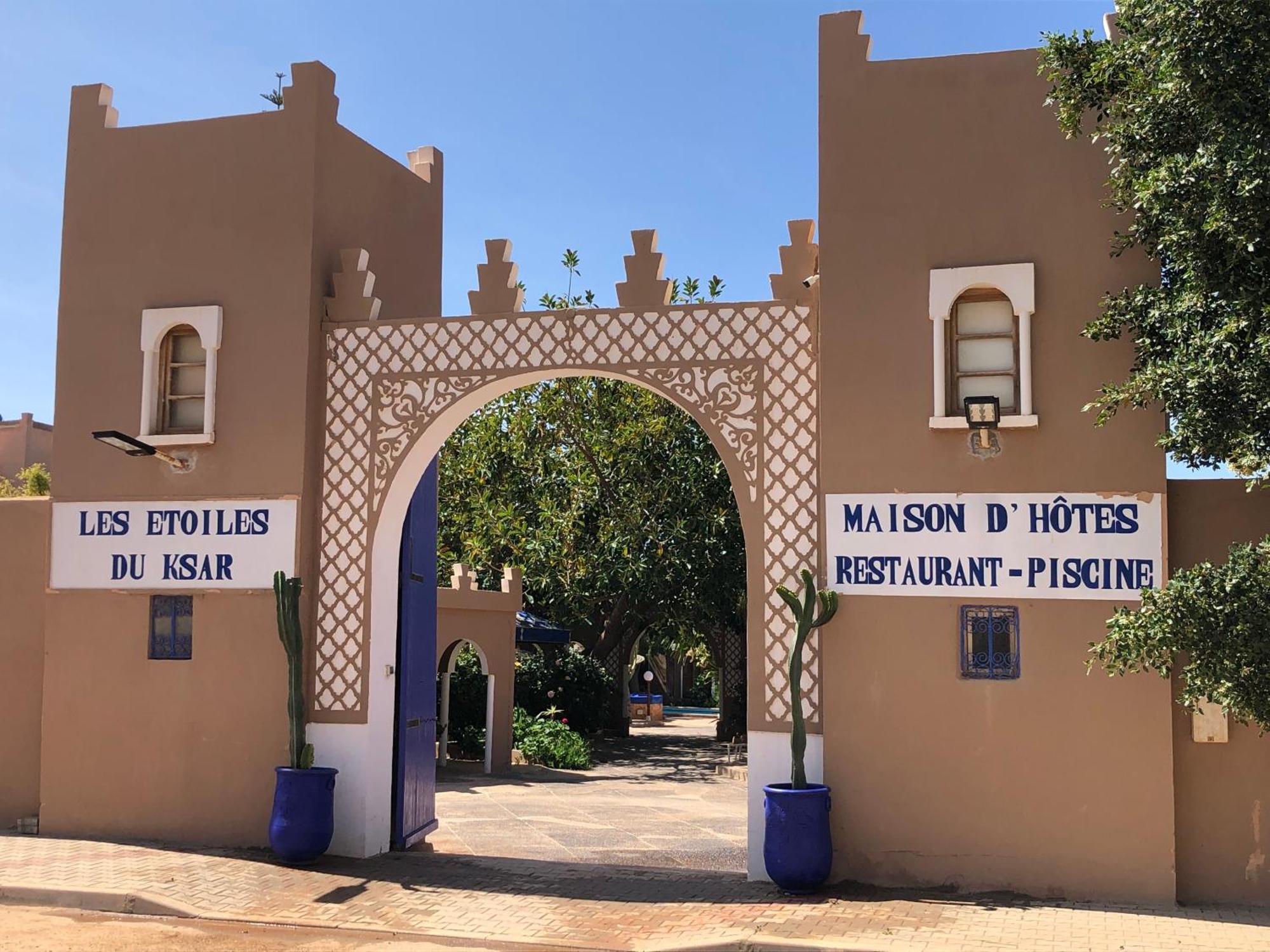 Les Etoiles Du Ksar Hotel Mirleft Bagian luar foto