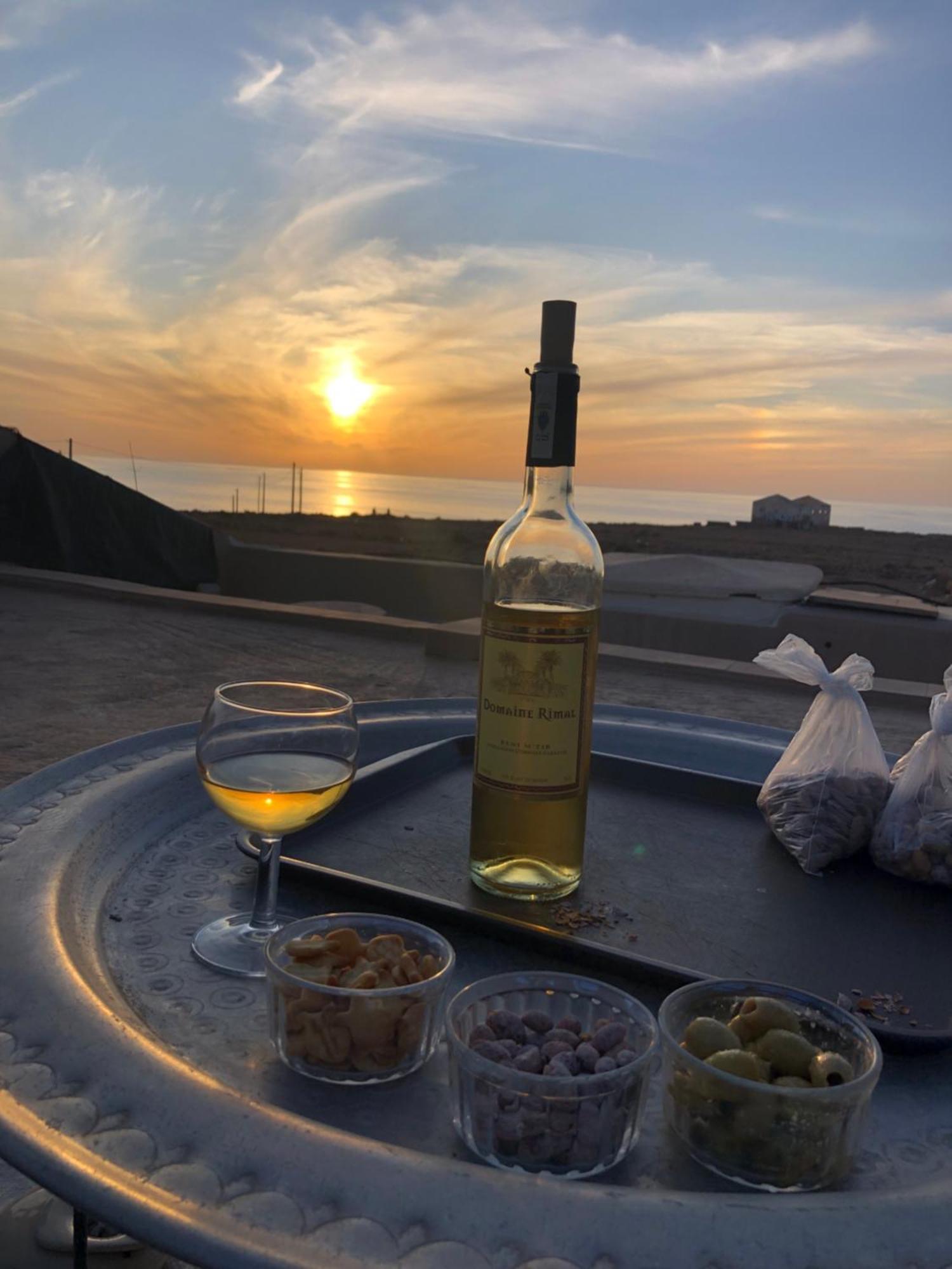 Les Etoiles Du Ksar Hotel Mirleft Bagian luar foto