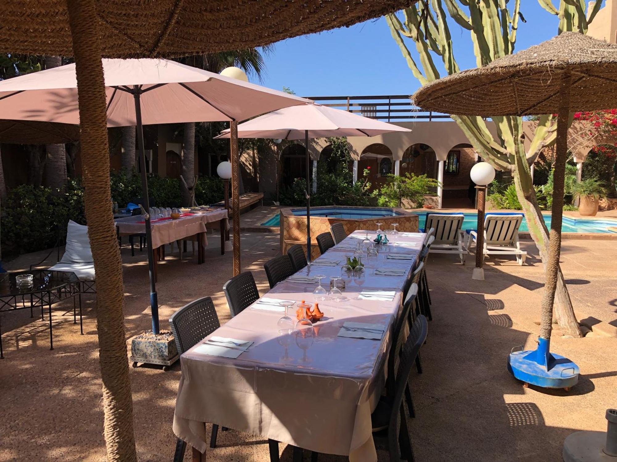 Les Etoiles Du Ksar Hotel Mirleft Bagian luar foto